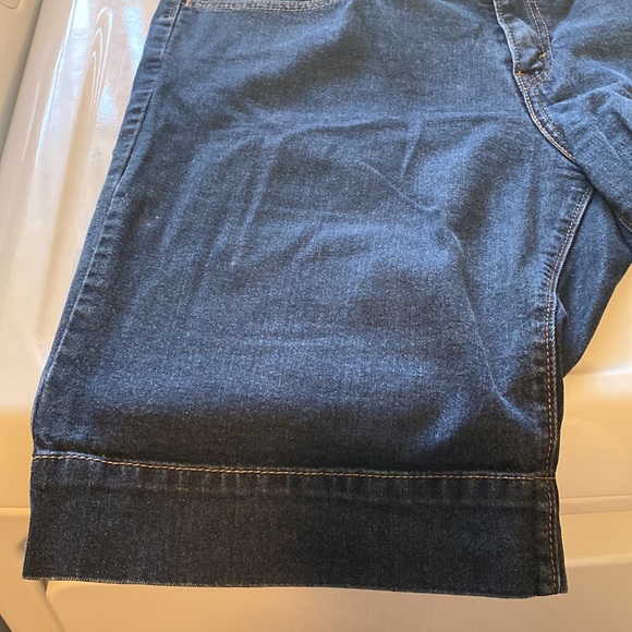 Jean shorts flap pockets 515 shorts size 14 levis - Picture 4 of 5